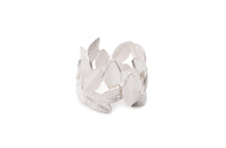 Silver Leaf Ring - ArtLofter