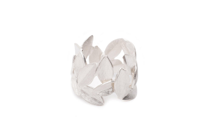 Silver Leaf Ring - ArtLofter