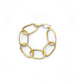 Gold Plated Ring Bracelet