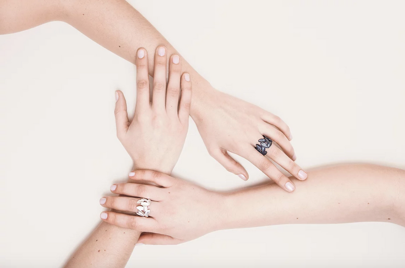 Silver Leaf Ring - ArtLofter